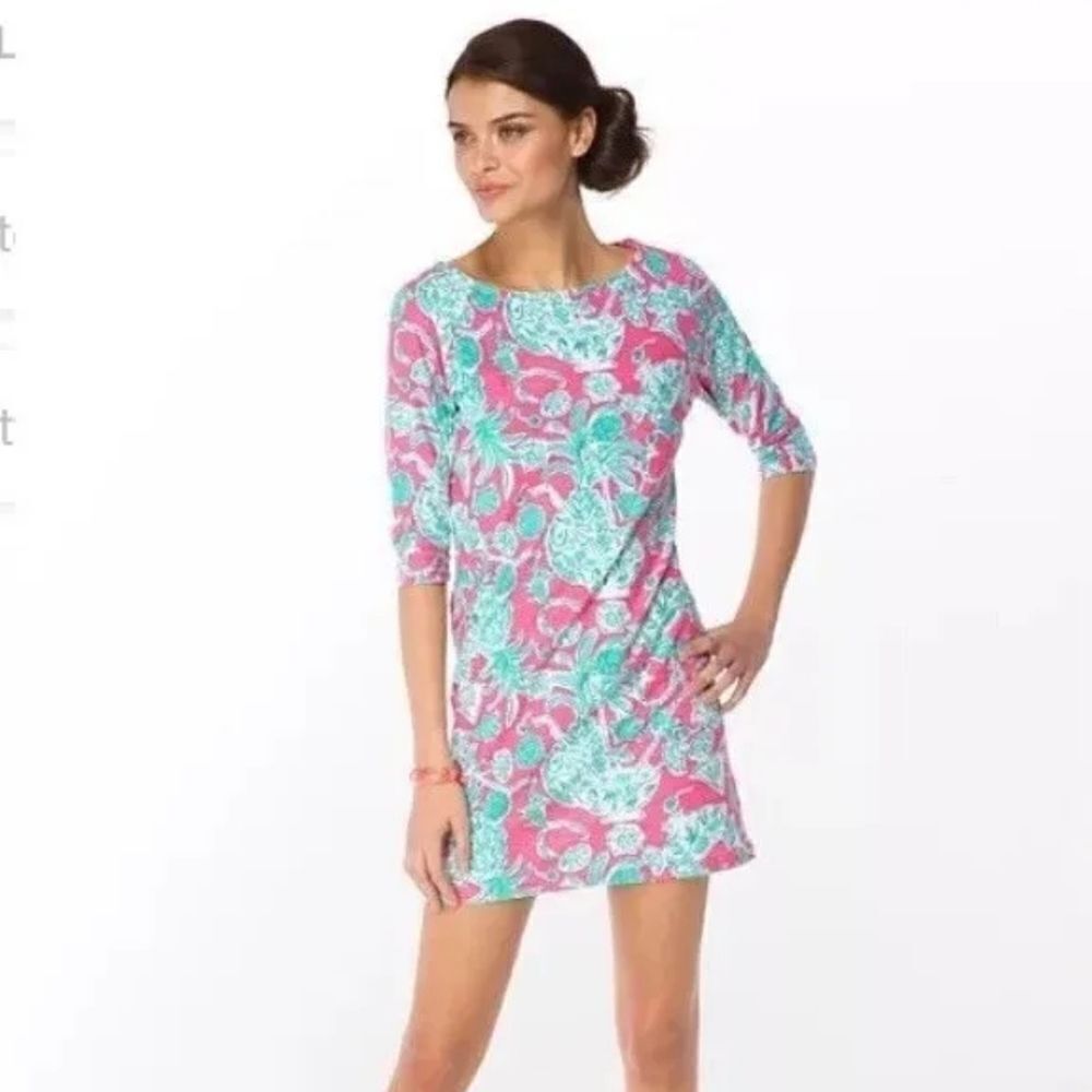 Lilly Pulitzer Cassie Dress in Scorpion Bowl Print Size XS